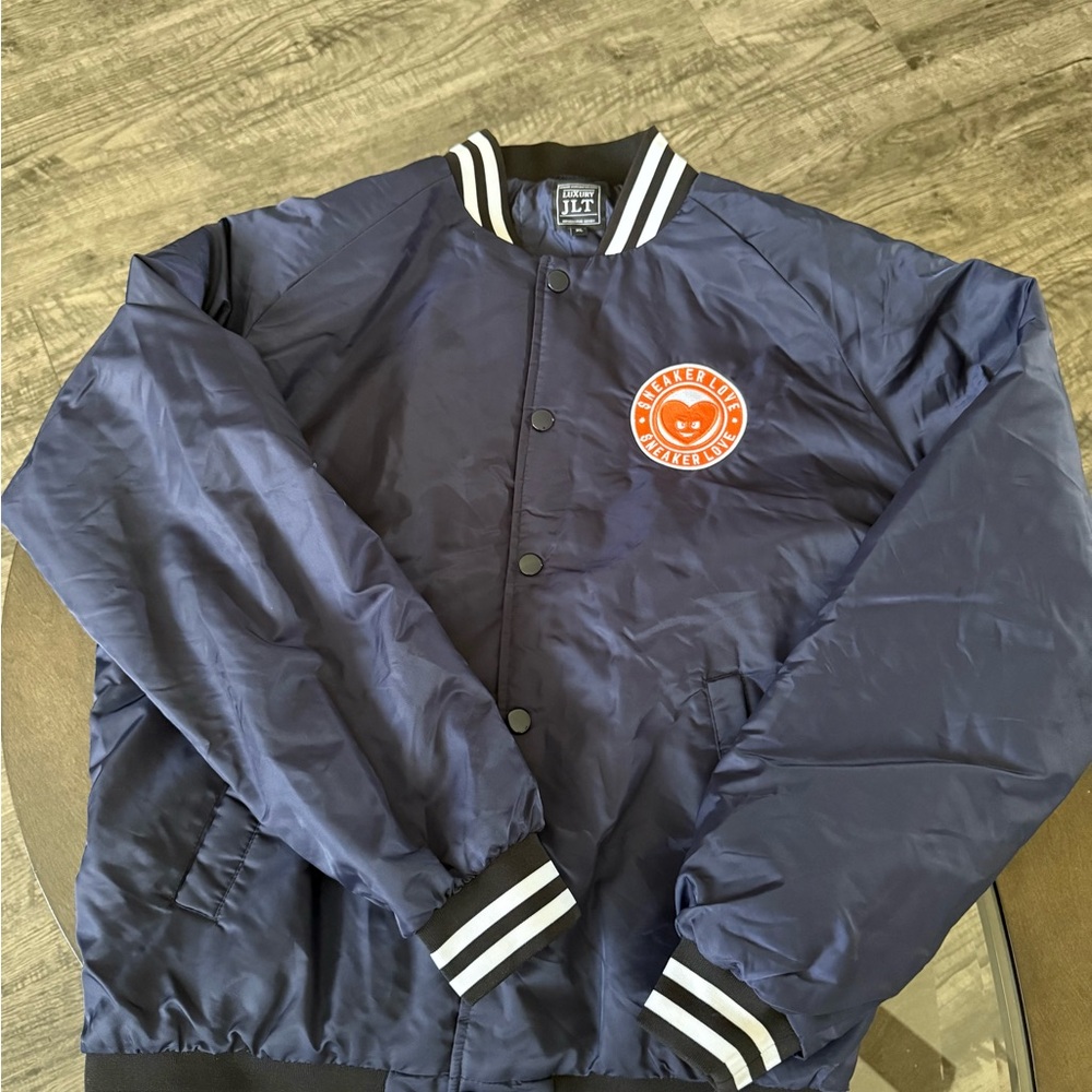 Navy Bomber Jacket